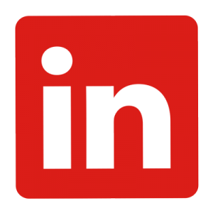 Linked In Logo Red