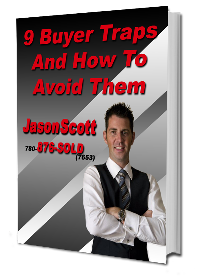 9 buyer traps and how to avoid them -book Jason Scott Grande Prairie Real Estate Book Cover