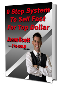 9 step system to sell fast for top dollar - book Jason Scott Grande Prairie Real Estate Book Cover